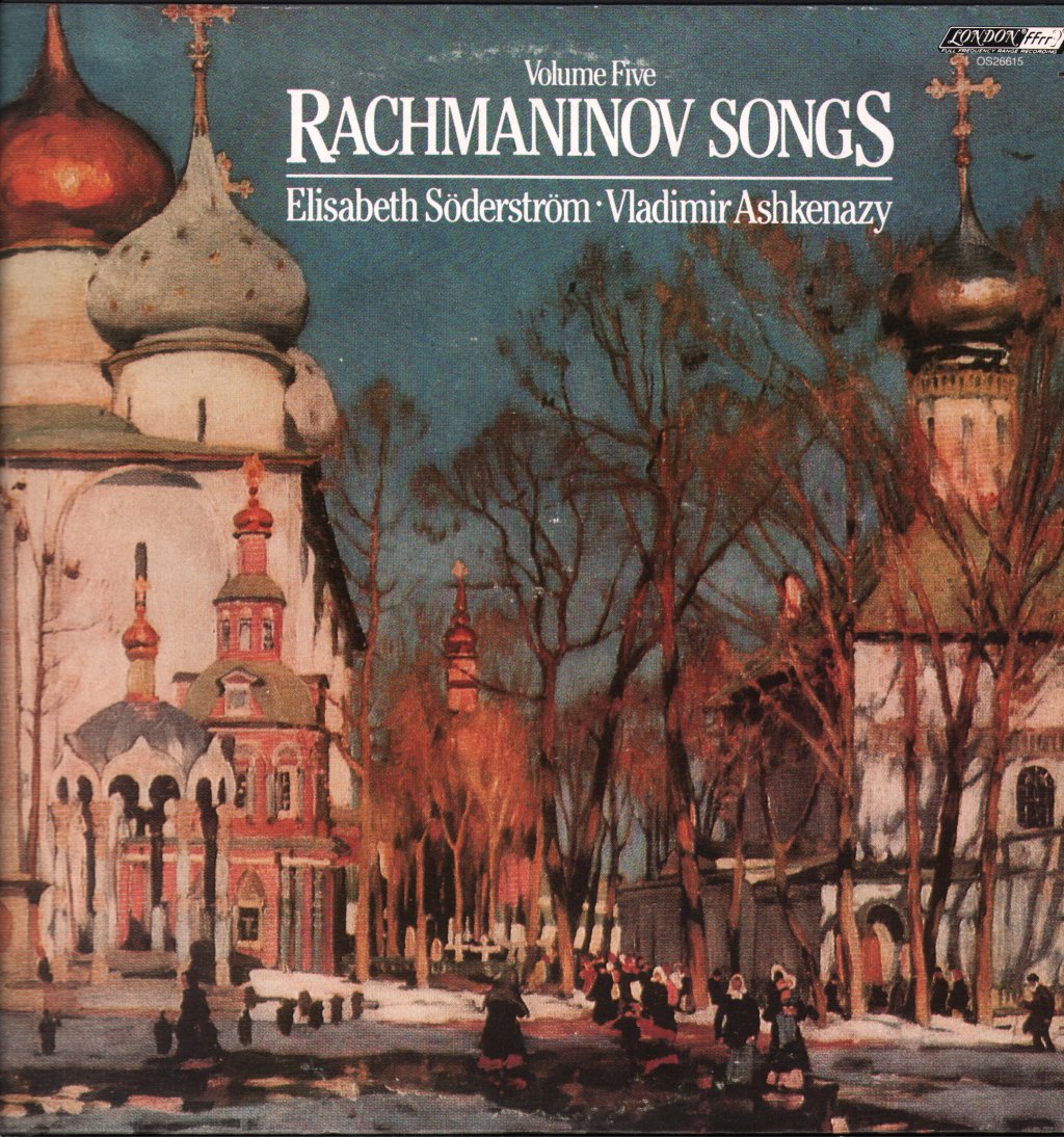 Elisabeth Soderstrom / Vladimir Ashkenazy - Rachmaninov Songs - Lp