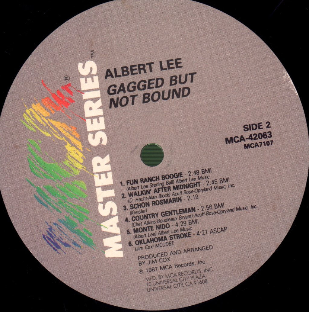 Albert Lee - Gagged But Not Bound - Lp