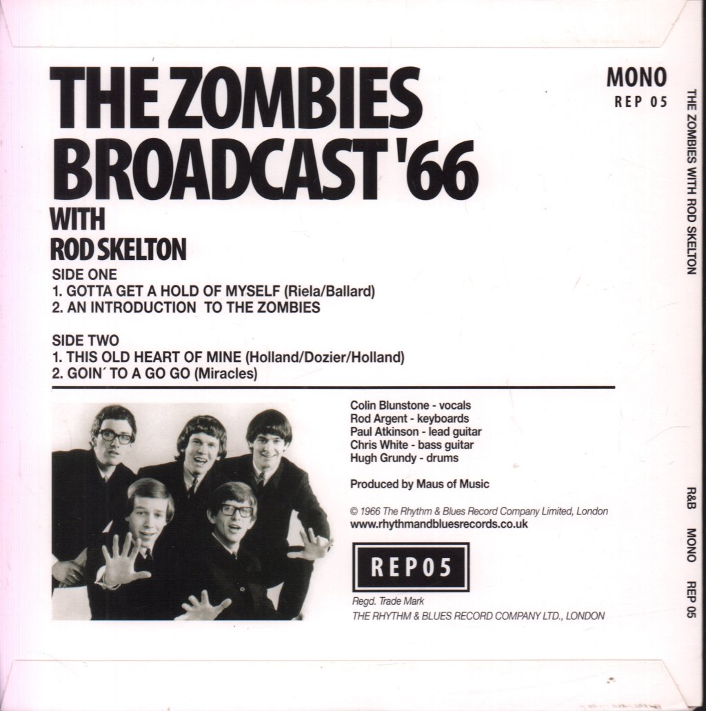Zombies - Broadcast '66 - 7 Inch