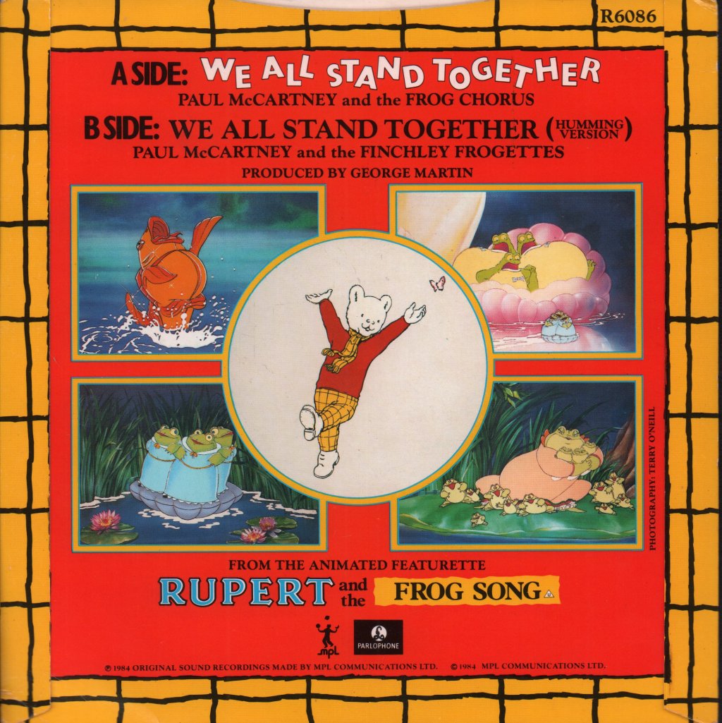 Paul McCartney - We All Stand Together - 7 Inch