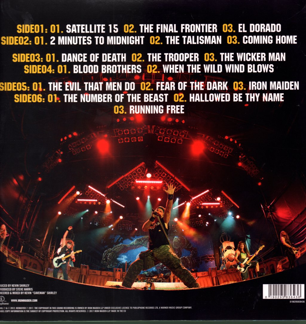 Iron Maiden - En Vivo! - Triple Lp