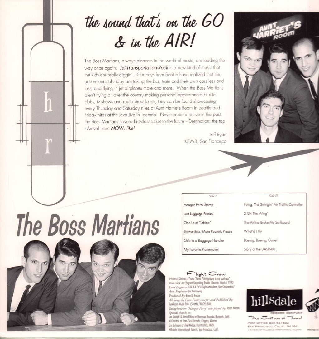 Boss Martians - Jetaway Sounds Of The Boss Martians - Lp