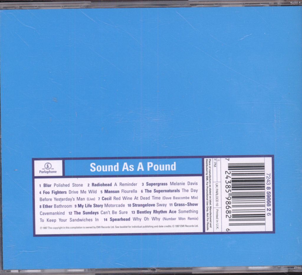Various Artists - Sound As A Pound - Cd