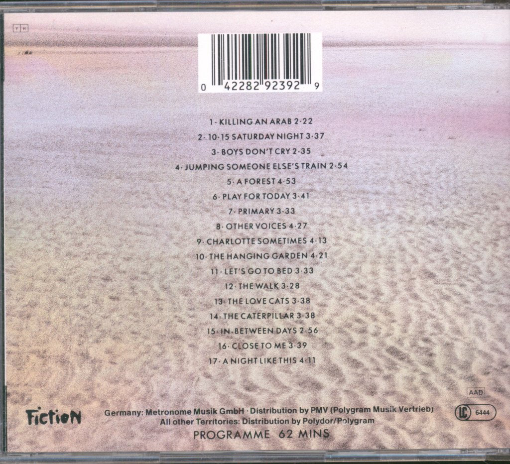 Cure - Staring At The Sea · The Singles - Cd