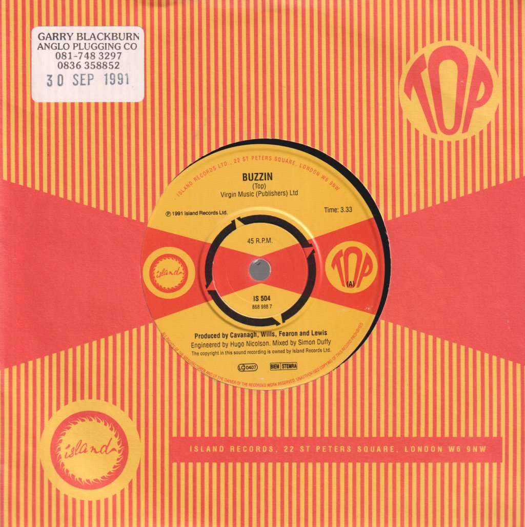 Top - Buzzin - 7 Inch