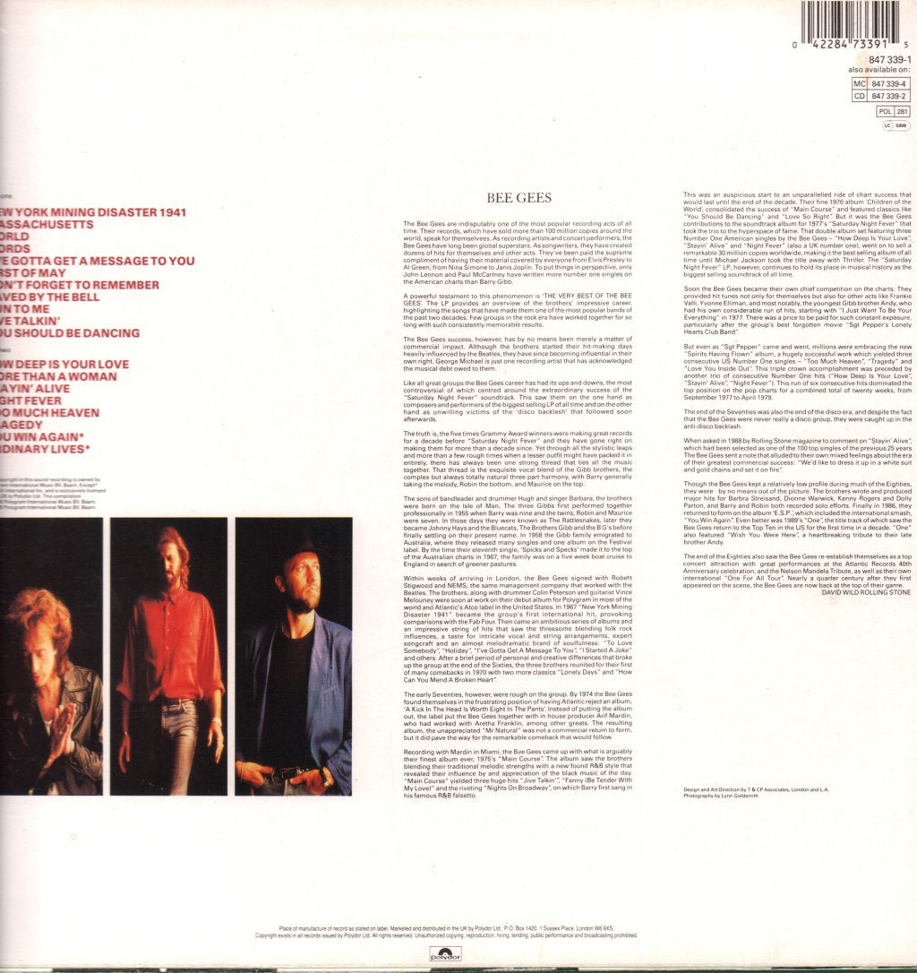 Bee Gees - Very Best Of - Lp