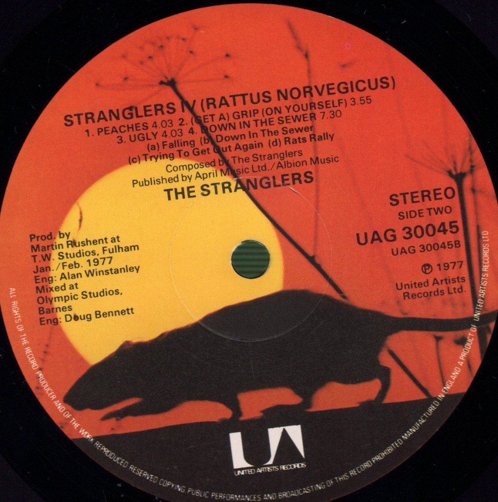Stranglers - IV Rattus Norvegicus - Lp