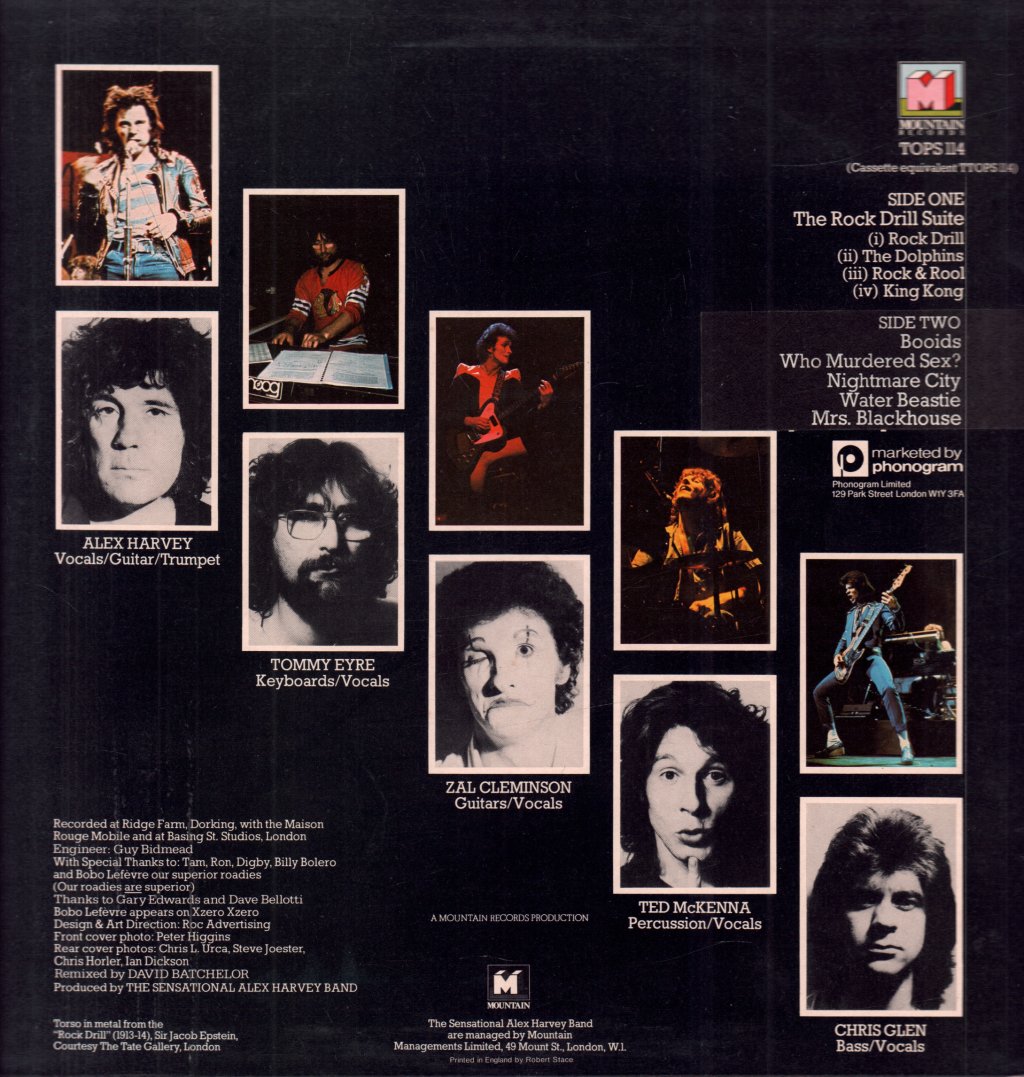 Sensational Alex Harvey Band - Rock Drill - Lp