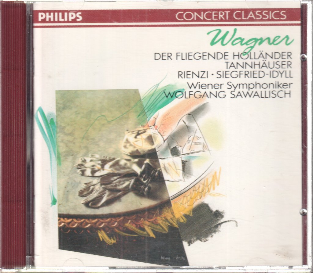 Wiener Symphoniker / Wolfgang Sawallisch - Der Fliegende Holländer . Tannhäuser . Rienzi . Siegfried-Idyll - Cd