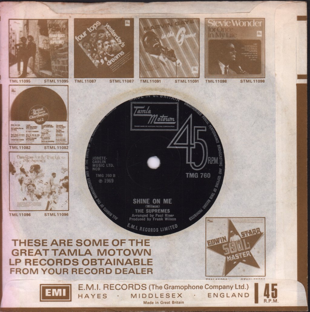 Supremes - Stoned Love - 7 Inch