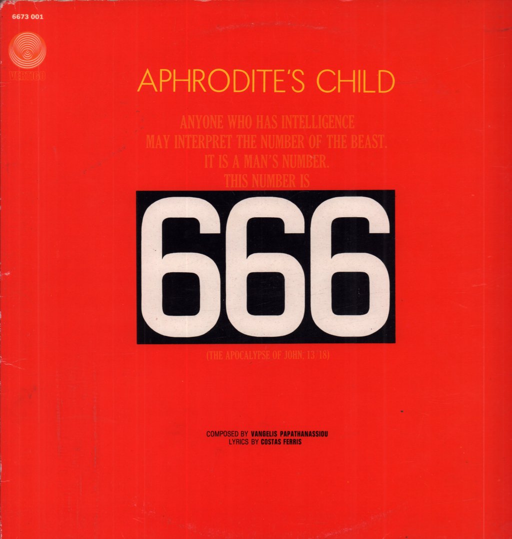 Aphrodite's Child - 666 - Double Lp