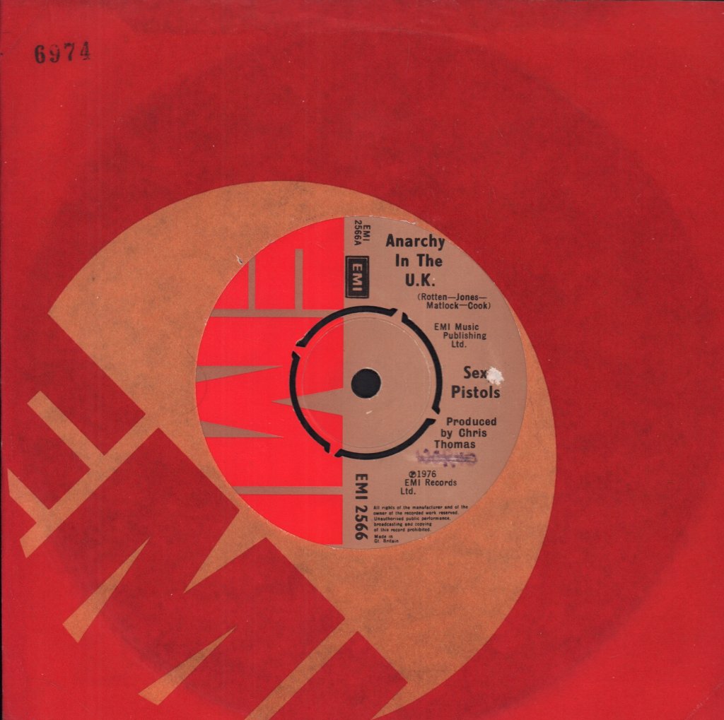 Sex Pistols - Anarchy In The Uk - 7 Inch