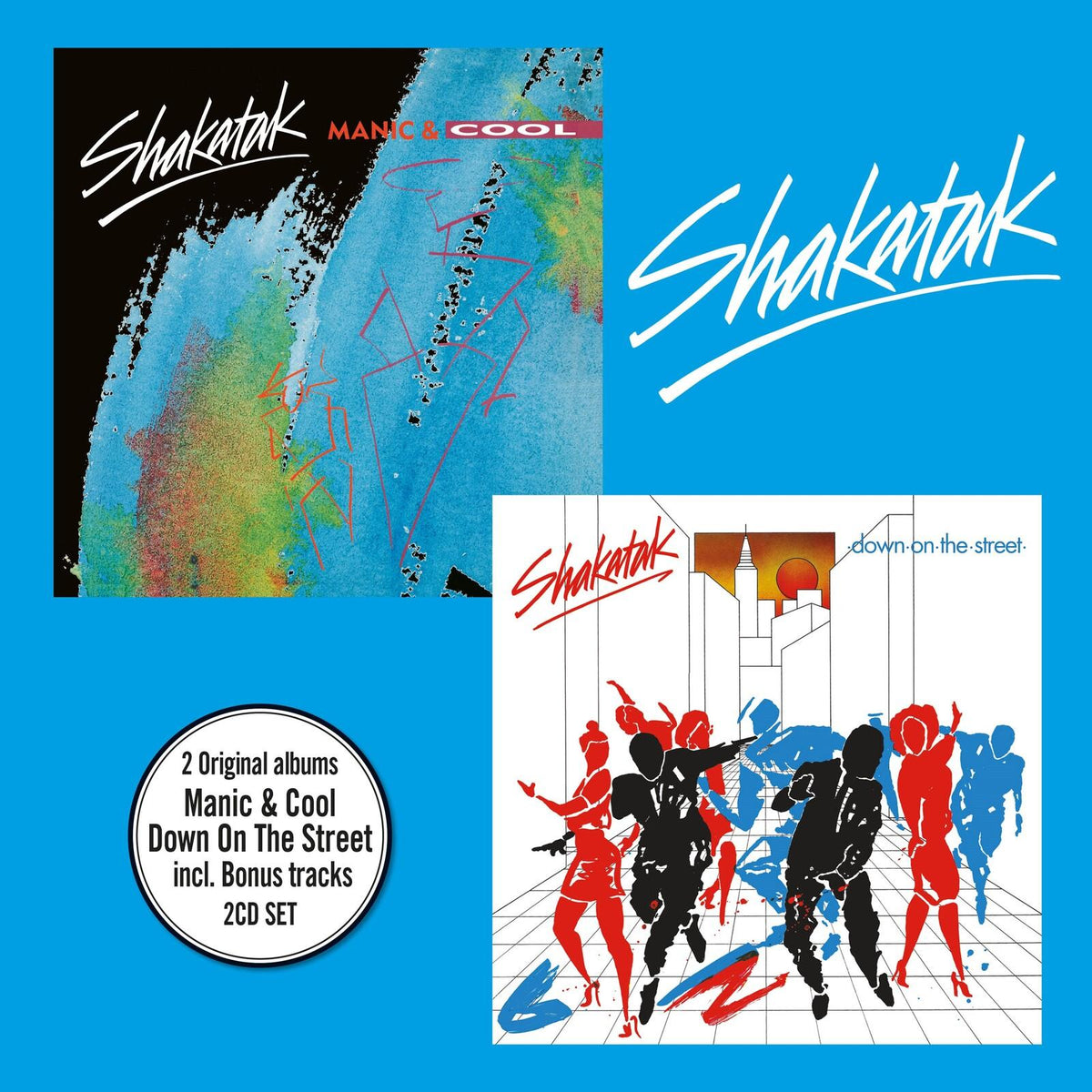 Shakatak - Manic and Cool Down On the S - Cd