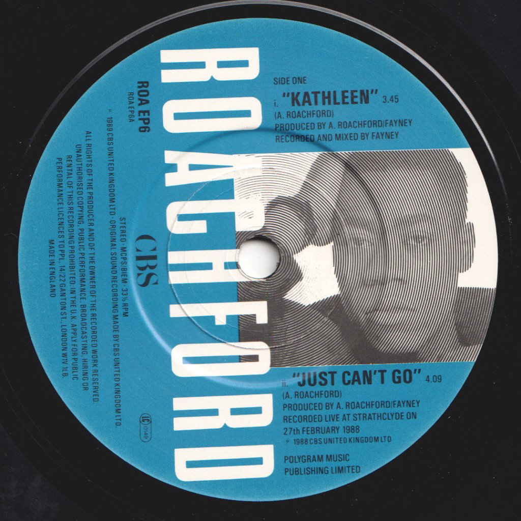 Roachford - Kathleen - 7 Inch