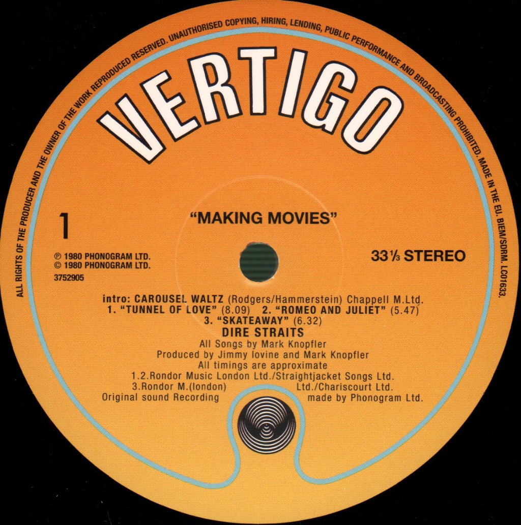 Dire Straits - Making Movies - Lp