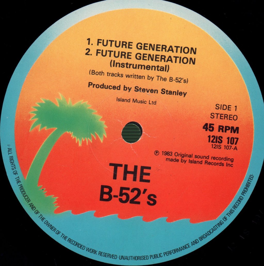 B-52's - Future Generation - 12 Inch