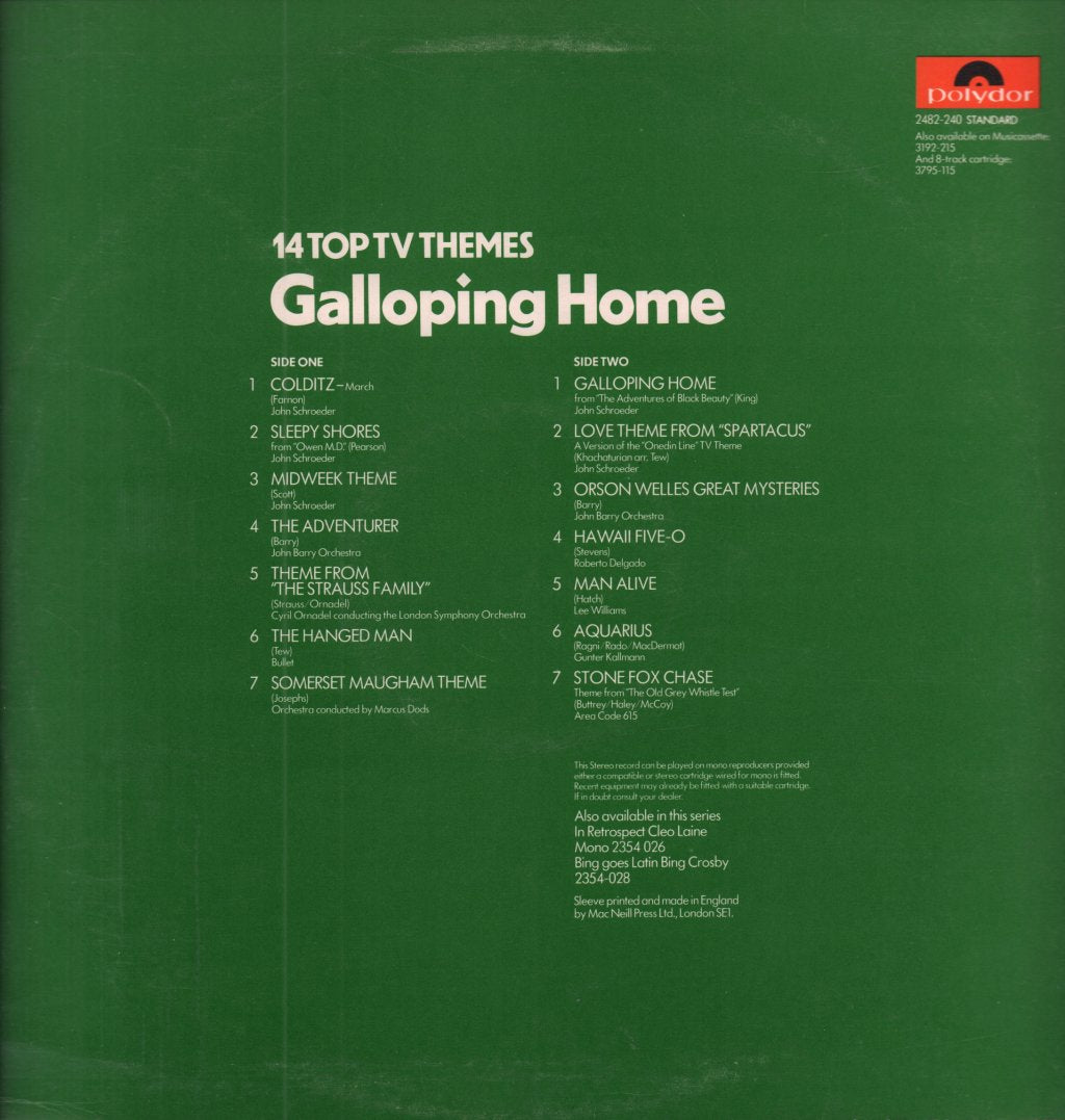 Various Artists - Galloping Home - Lp