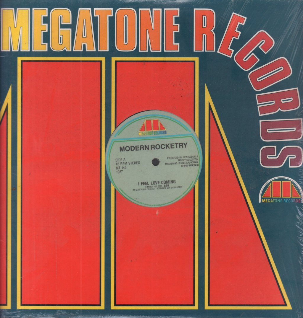 Modern Rocketry - I Feel Love Coming - 12 Inch