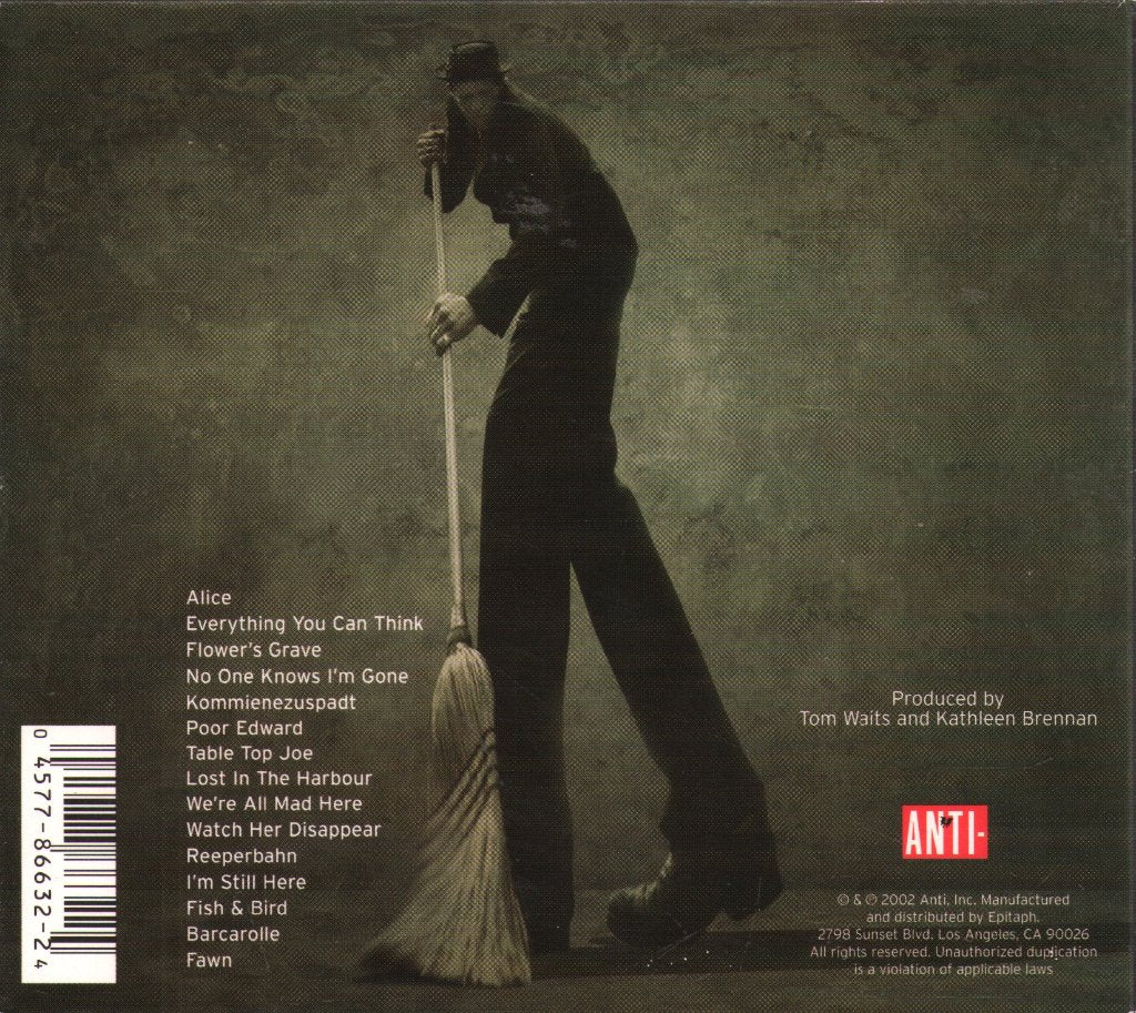 Tom Waits - Alice - Cd