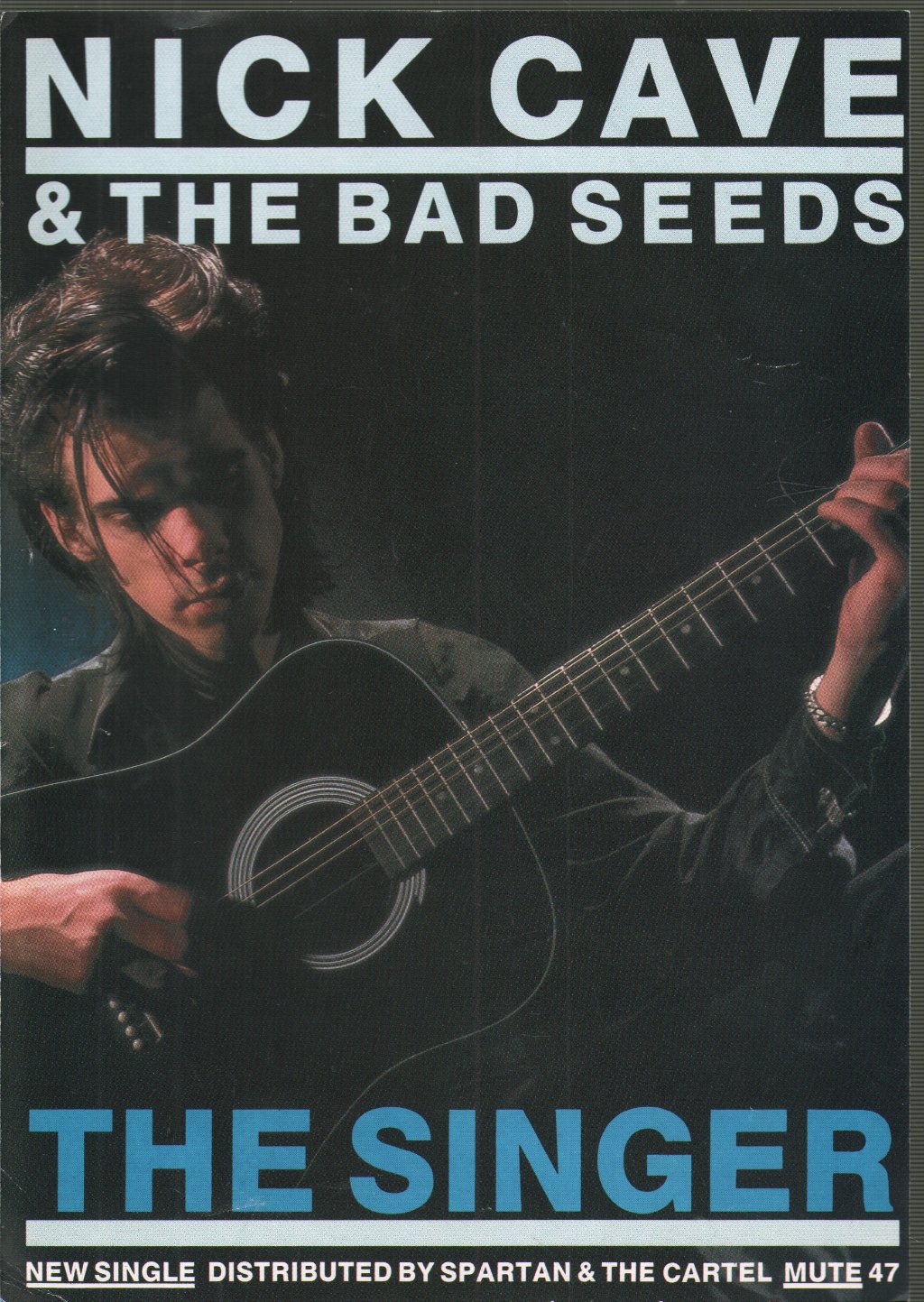 Nick Cave & The Bad Seeds - Singer - Flyer