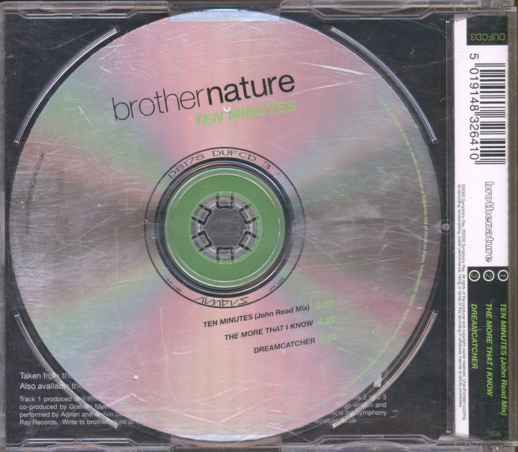 Brothernature - Ten Minutes - Cd