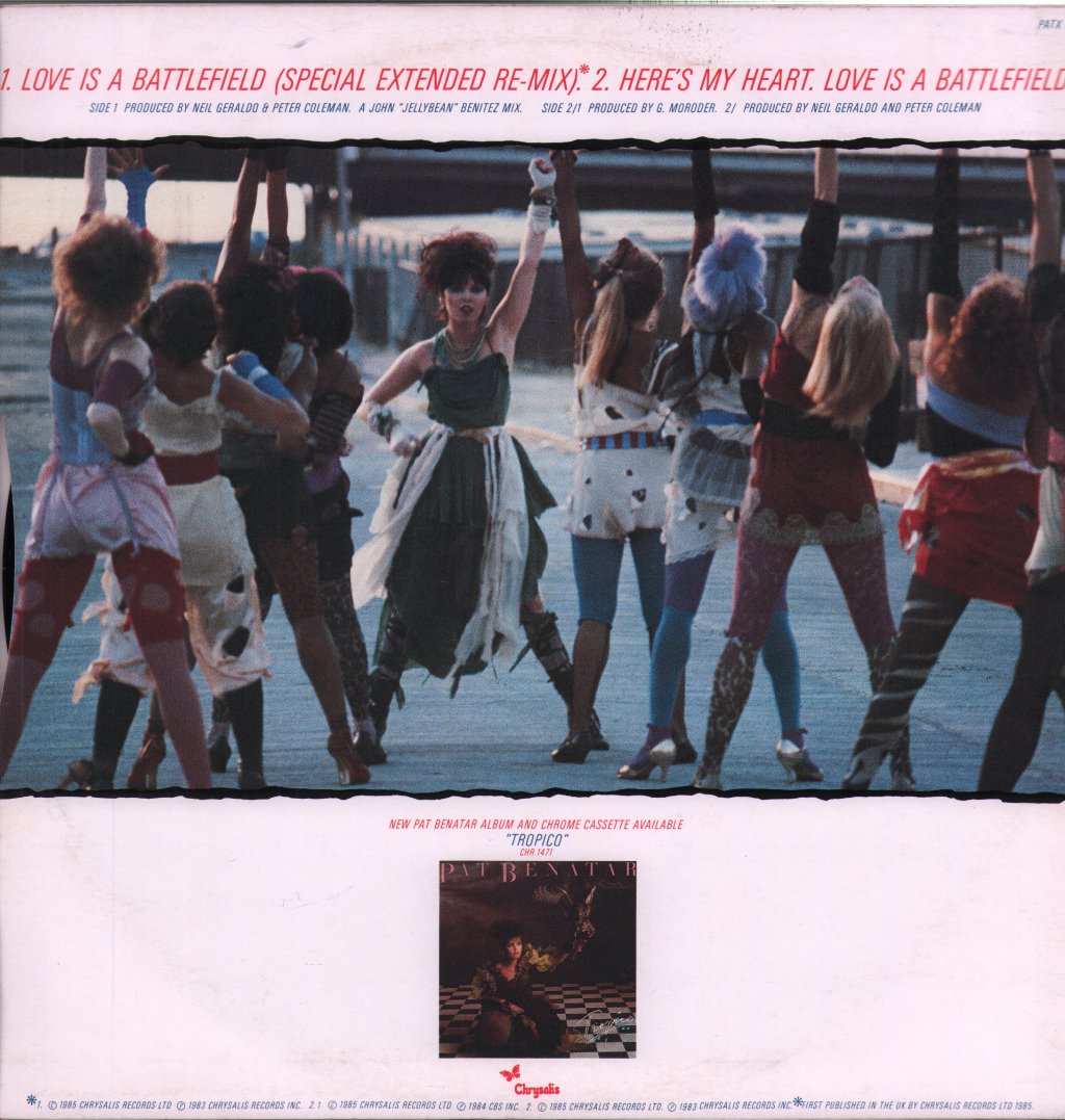 Pat Benatar - Love Is A Battlefield - 12 Inch