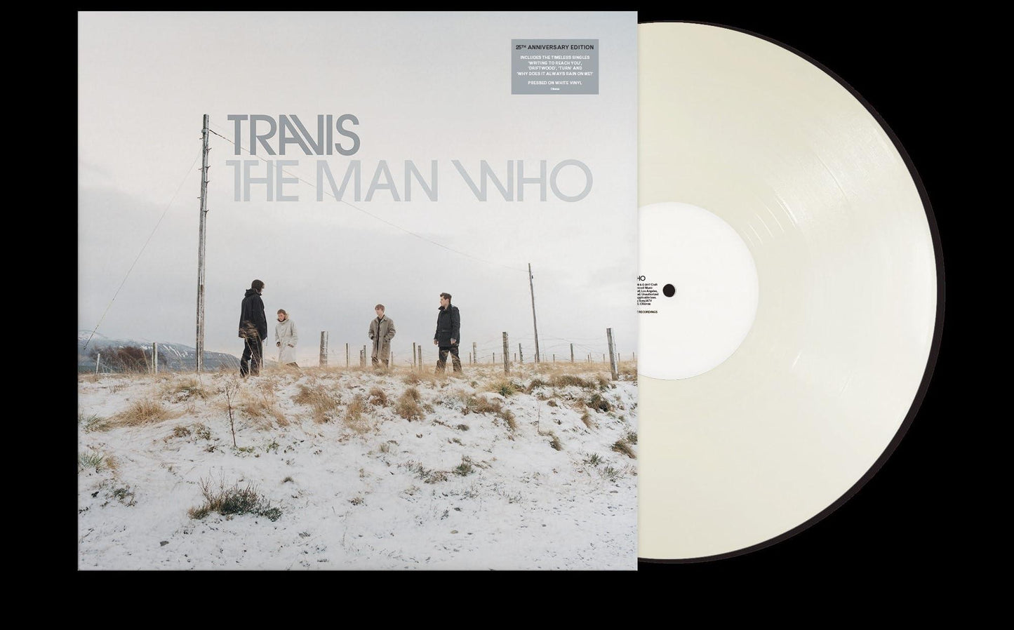 Travis - Man Who (25th Anniversary Edition) (National Album Day - White Vinyl) - Lp