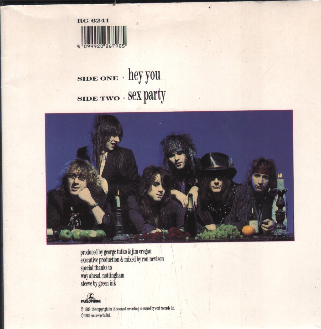 Quireboys - Hey You - 7 Inch