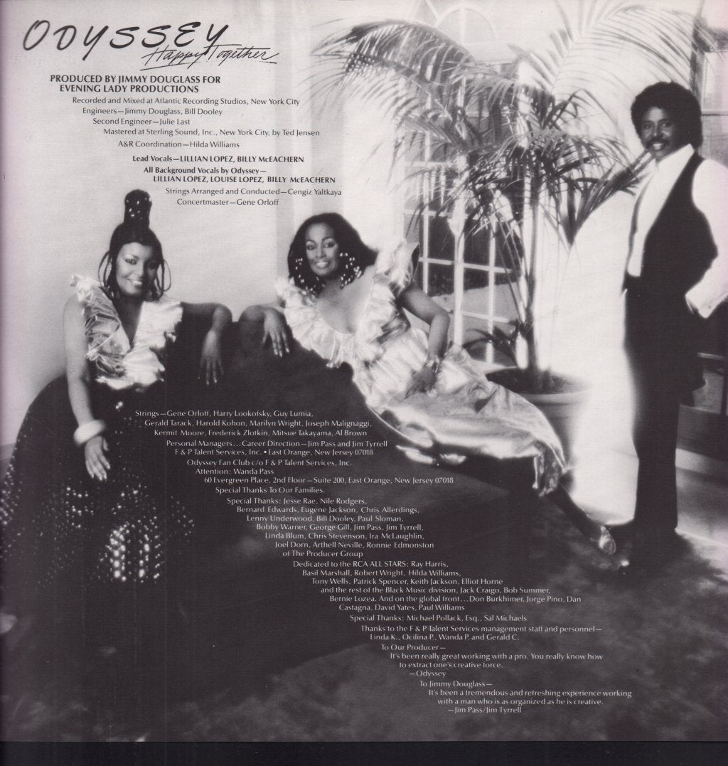 Odyssey (Disco Group) - Happy Together - Lp