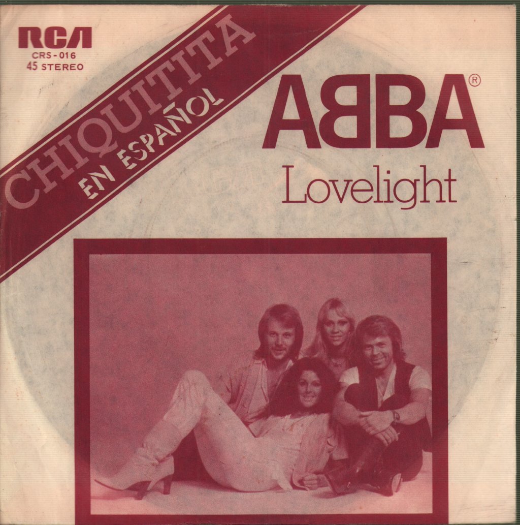 ABBA - Chiquitita (En Español) / Lovelight - 7 Inch