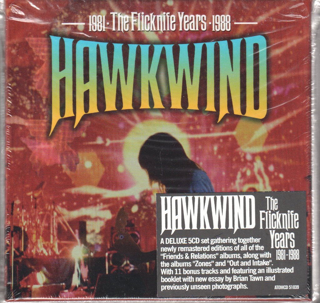 Hawkwind - Flicknife Years • 1981-1988 - Cd Set