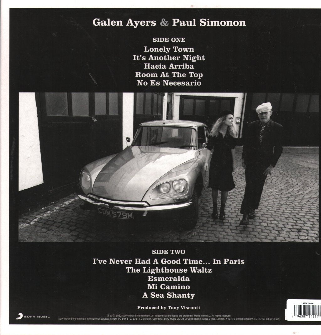 Galen and Paul (Galen Ayers & Paul Simonon) - Can We Do Tomorrow Another Day? - Lp