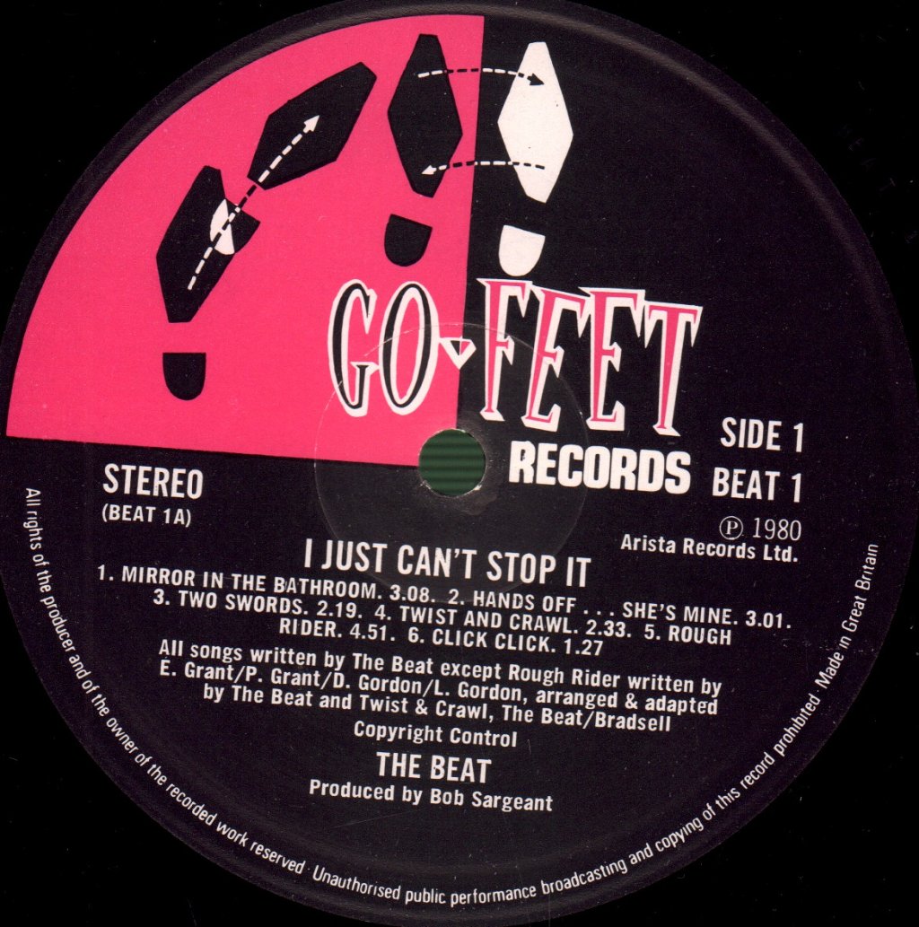 Beat - I Just Can't Stop It - Lp
