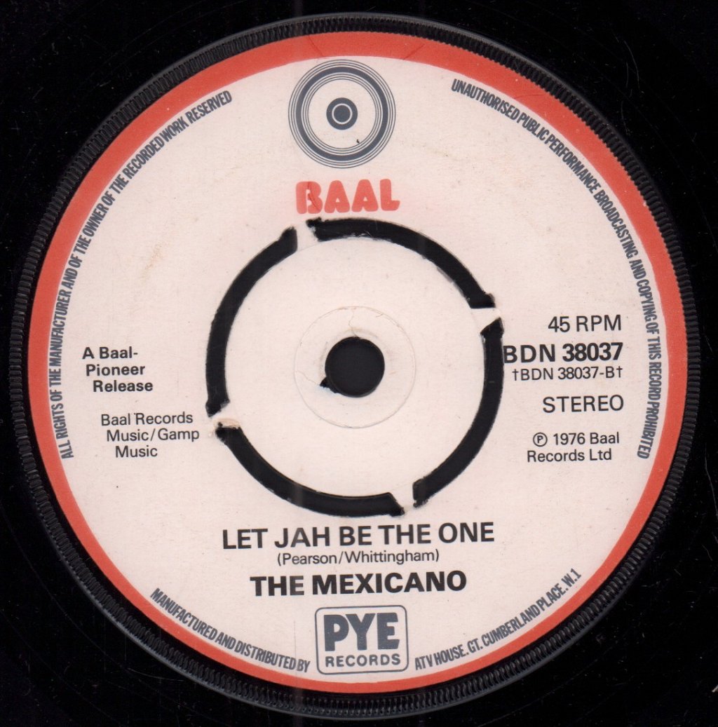 Mexicano - Move Up Starsky - 7 Inch
