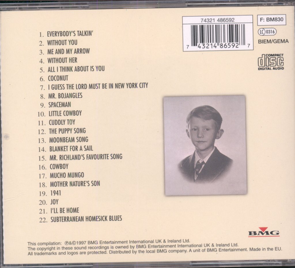 Harry Nilsson - Very Best Of Harry Nilsson - Cd
