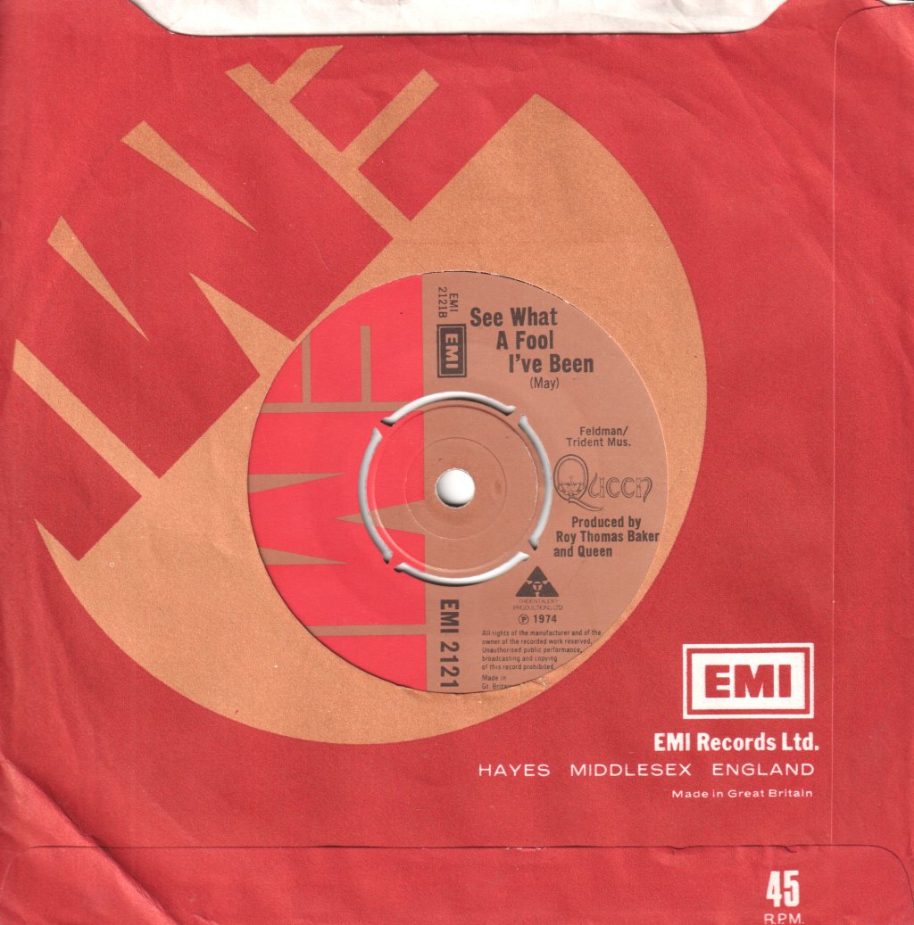 Queen - Seven Seas Of Rhye - 7 Inch
