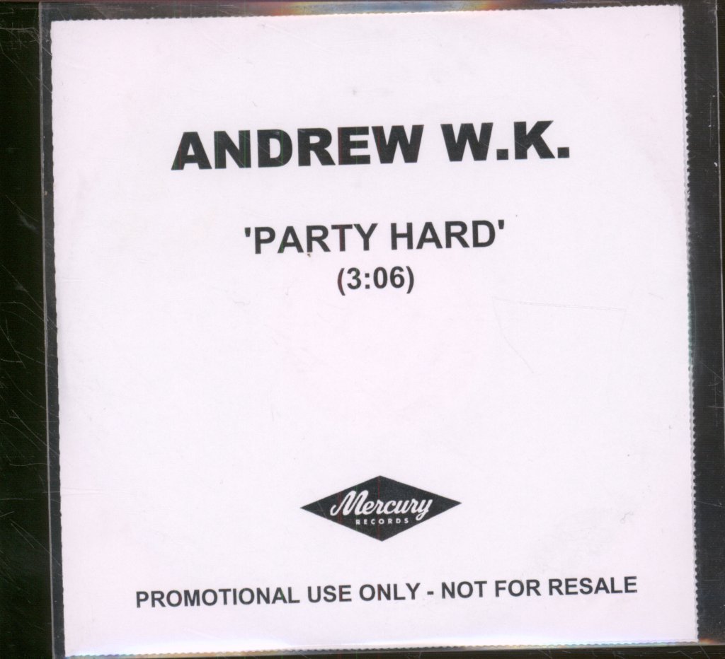 Andrew W.K. - Party Hard - Cdr