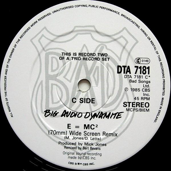 Big Audio Dynamite - Medicine Show - Double 12 Inch