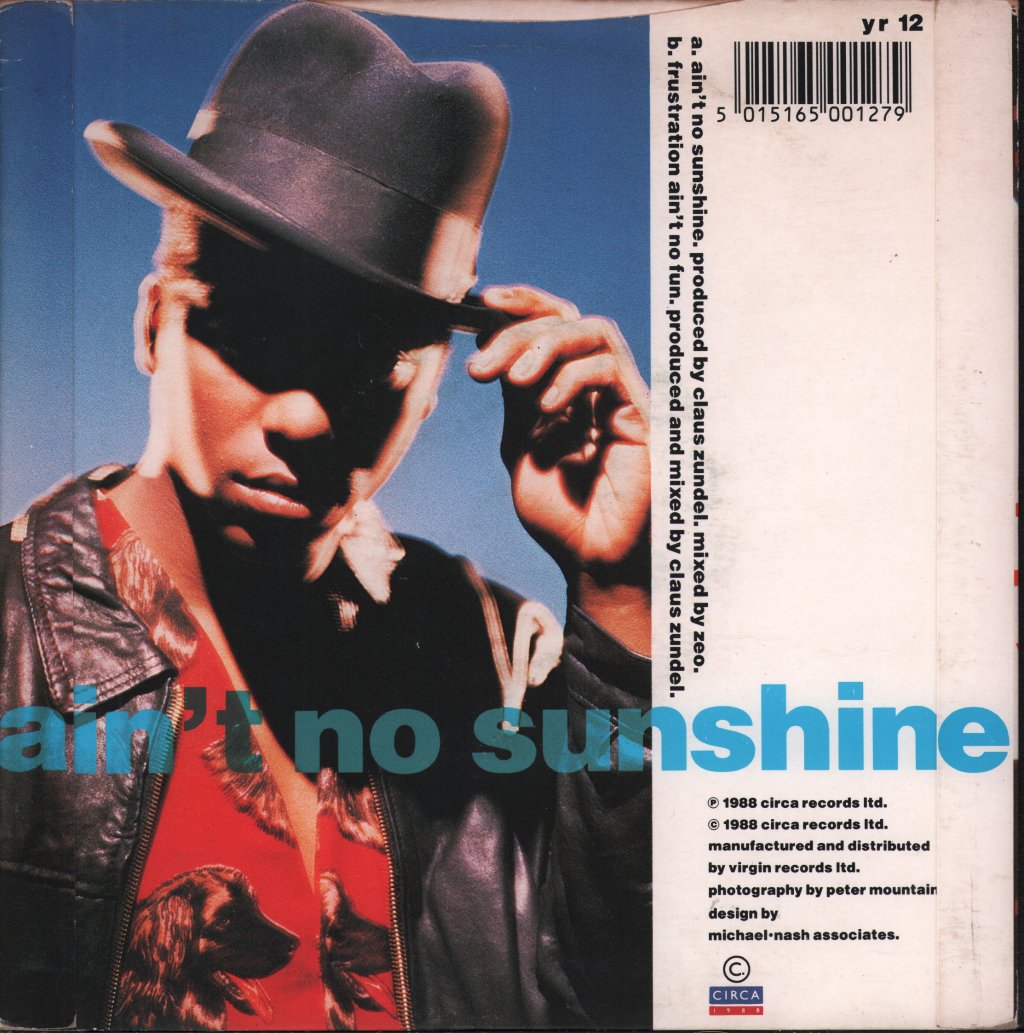 Sydney Youngblood - Ain't No Sunshine - 7 Inch