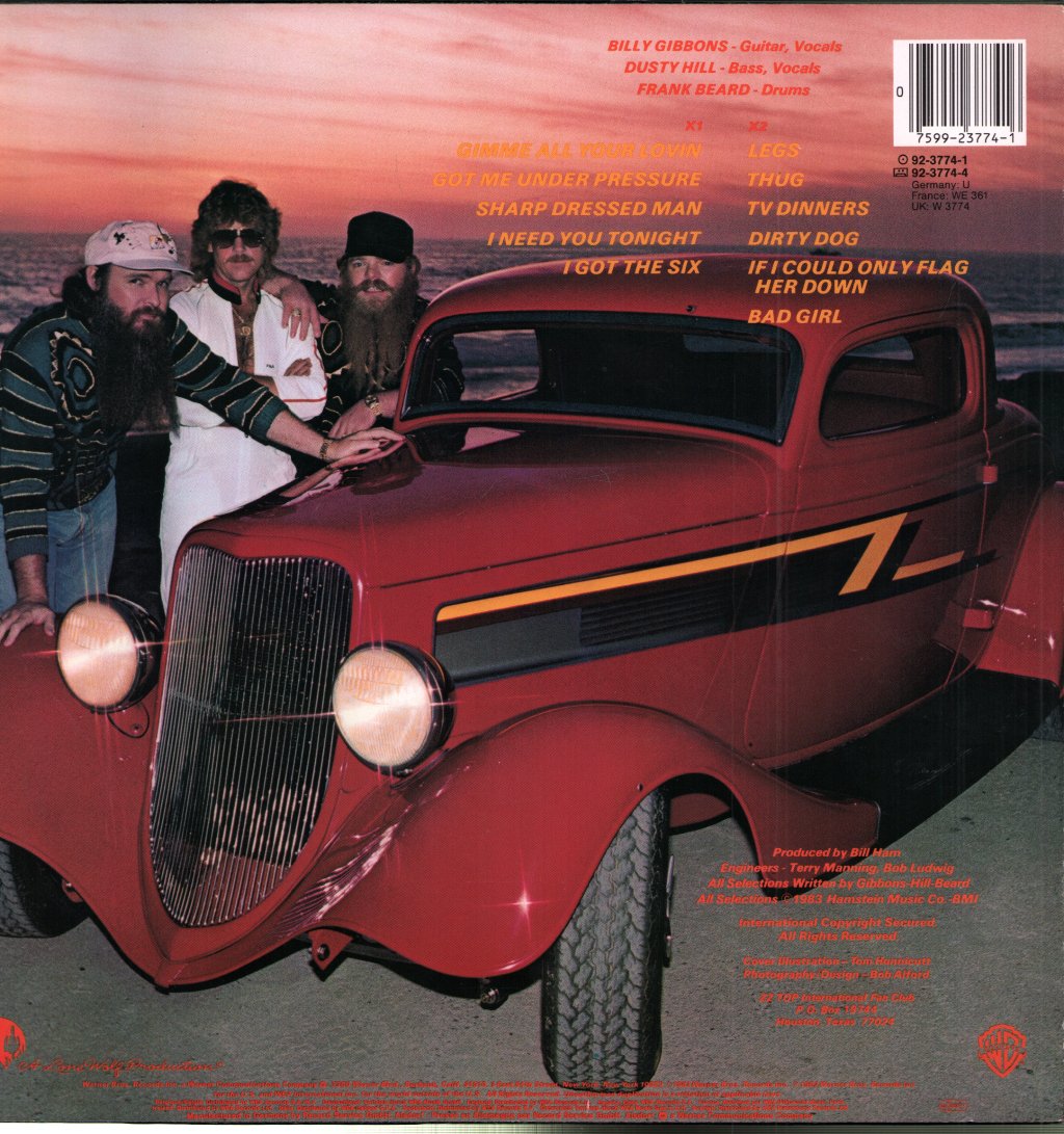 ZZ Top - Eliminator - Lp