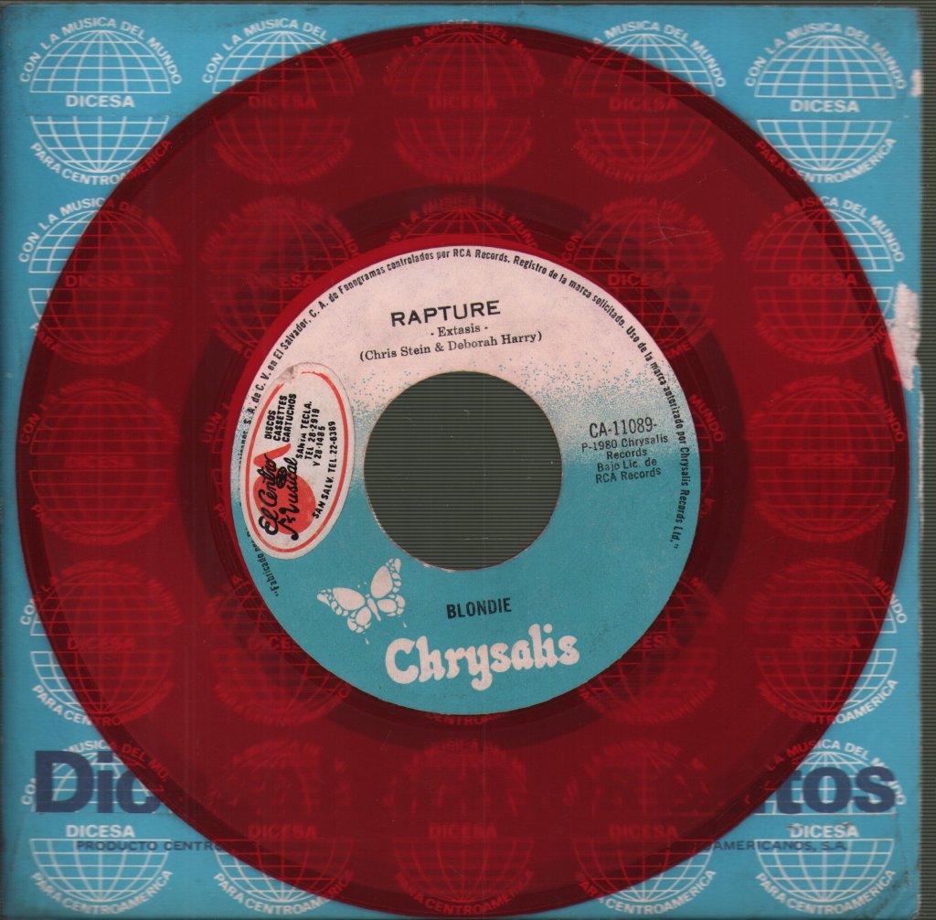 Blondie - Rapture - 7 Inch