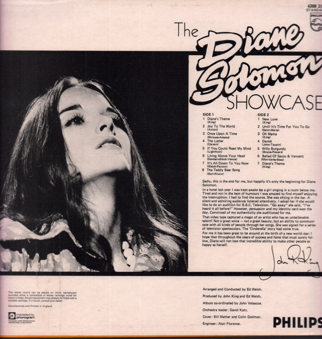 Diane Solomon - Showcase - Lp