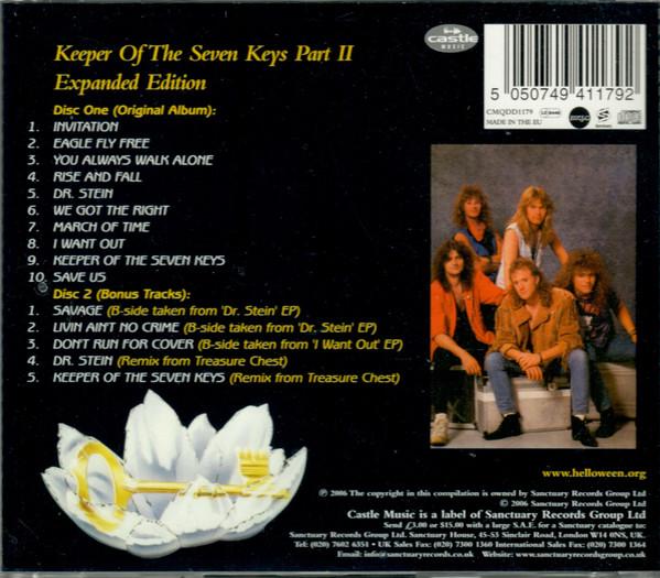 Helloween - Keeper Of The Seven Keys Part II - Double Cd