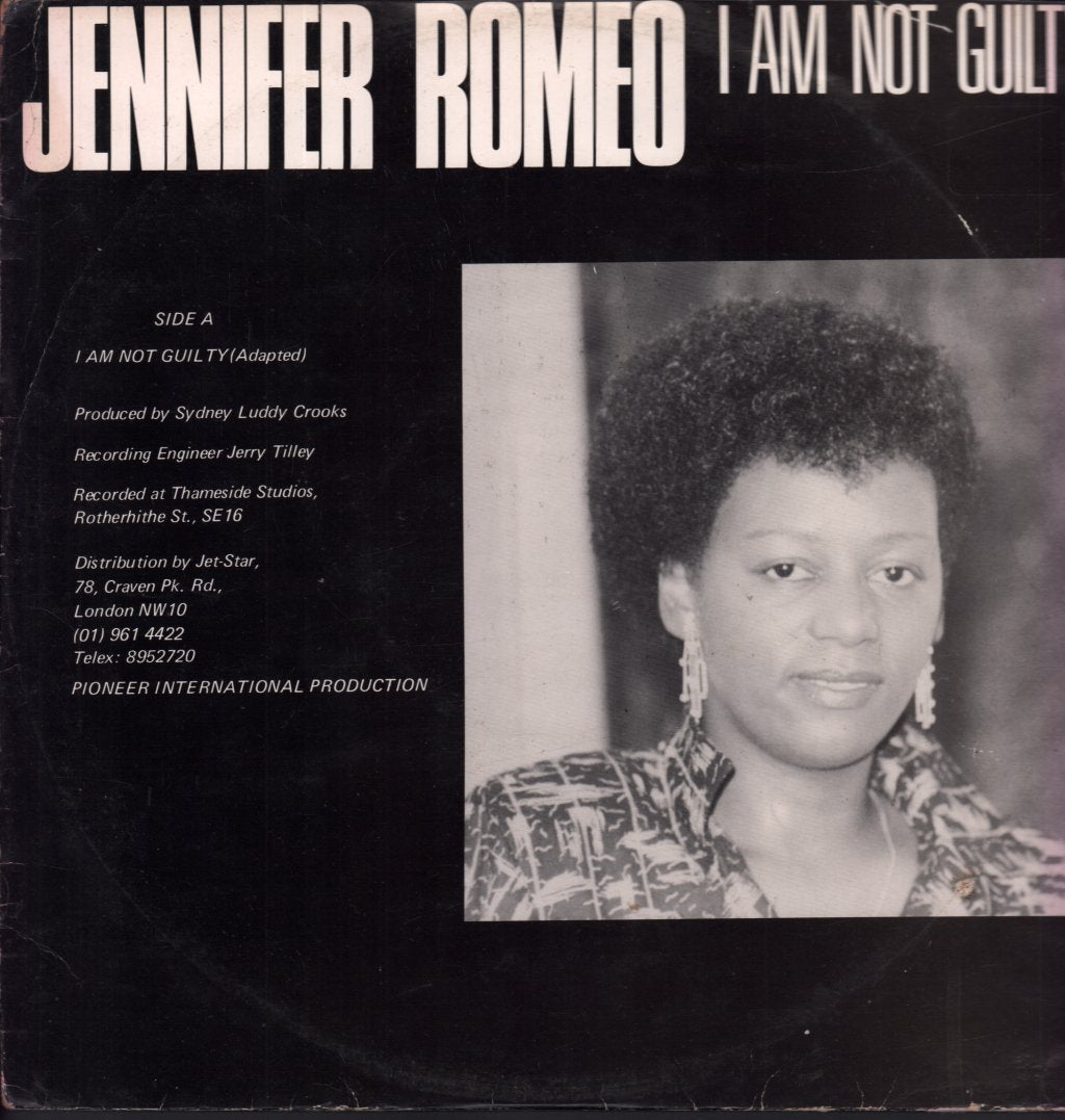 Jennifer Romeo / Owen Gray - I Am Not Guilty / Medley Connection - 12 Inch