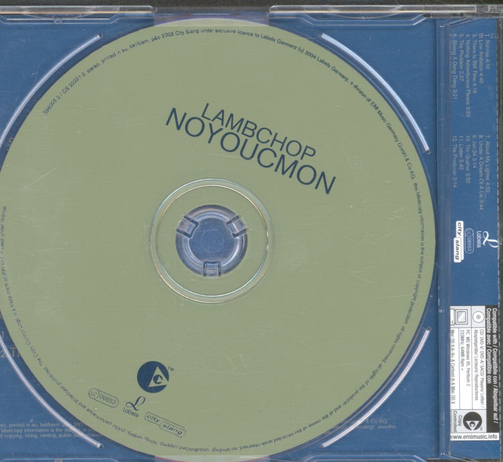 Lambchop - No You C'Mon - Cd
