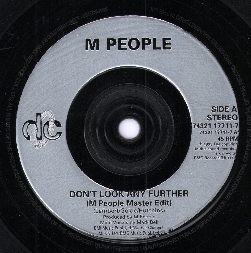 M People - Don't Look Any Further - 7 Inch