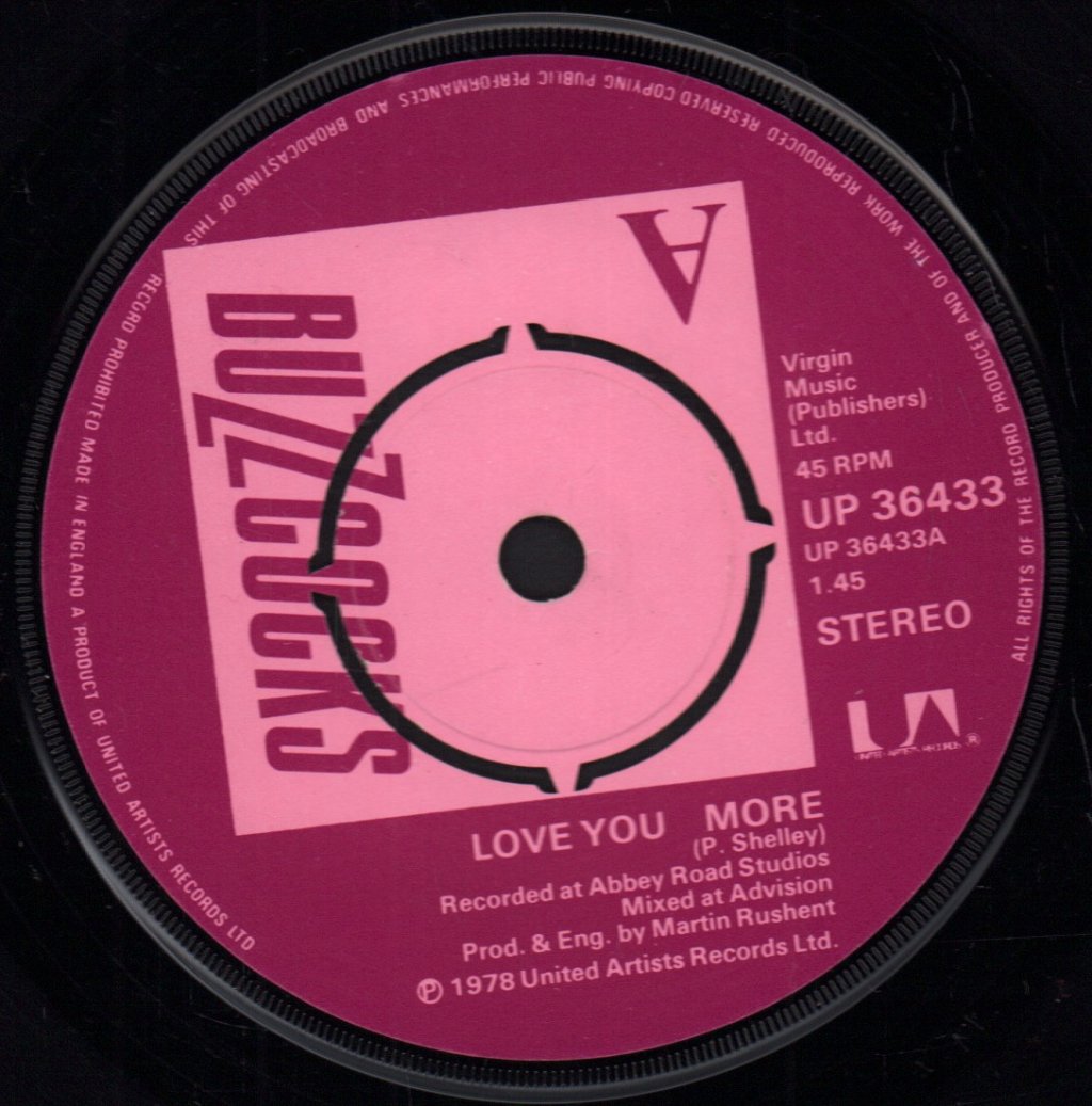 Buzzcocks - Logve You More - 7 Inch