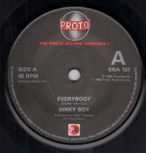 Binky Boy - Everybody - 7 Inch