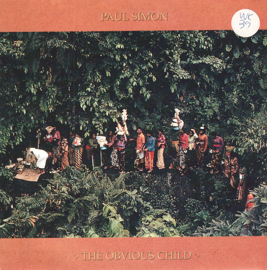 Paul Simon - Obvious Child - 7 Inch