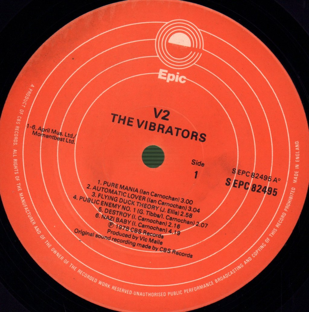 Vibrators - V2 - Lp